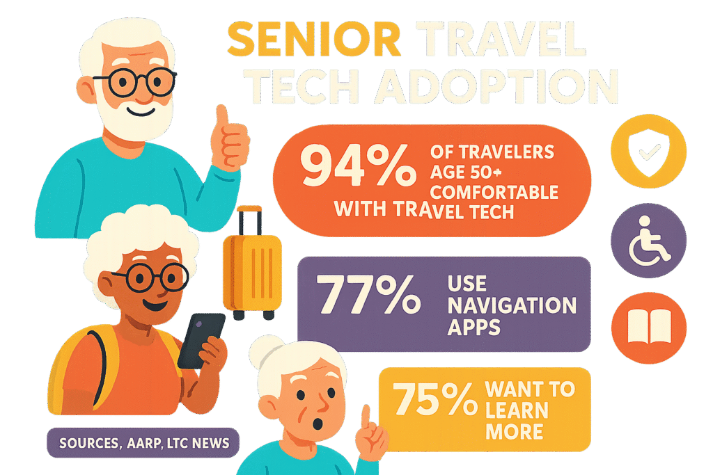 AI travel technology for seniors