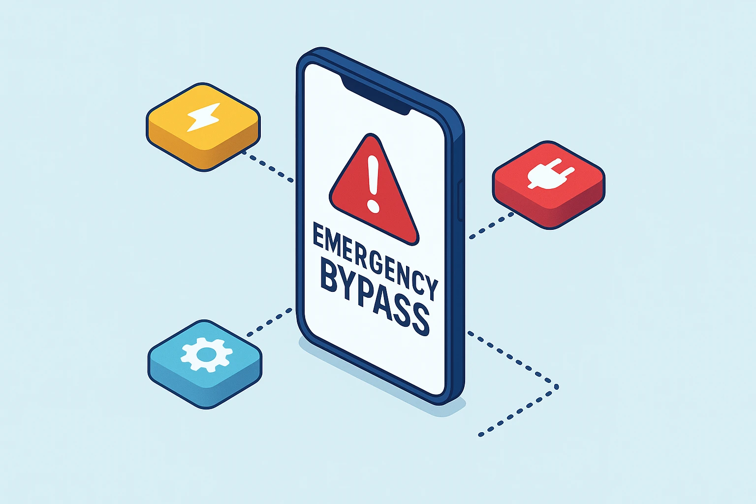 Emergency Bypass Setup to ensure critical alerts reach the user.
